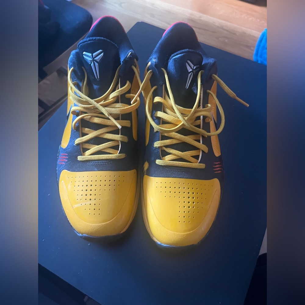 Nike Black and Yellow Athletic Shoes